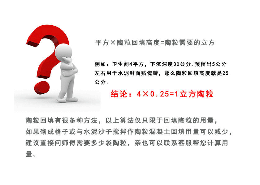 弋陽縣陶粒廠家、弋陽縣陶粒批發、弋陽縣陶粒回填衛生間要多少錢